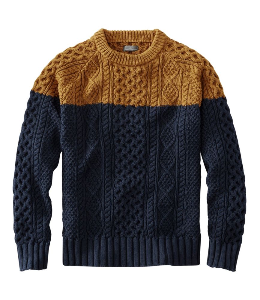 cotton fisherman sweater