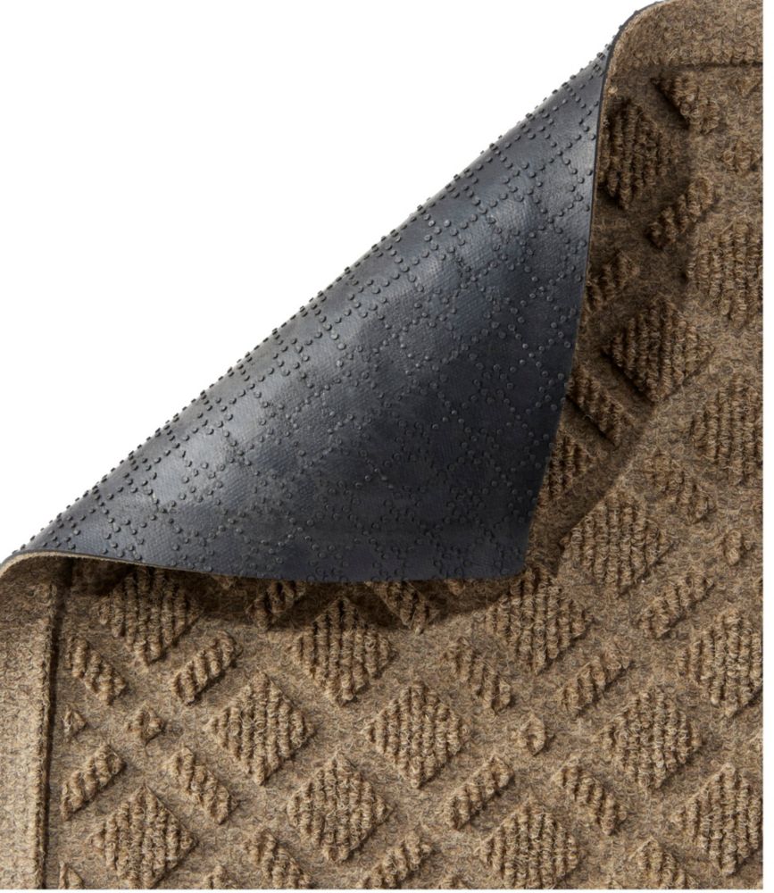 Heavyweight Recycled Waterhog Doormat Locked Circles Personalized