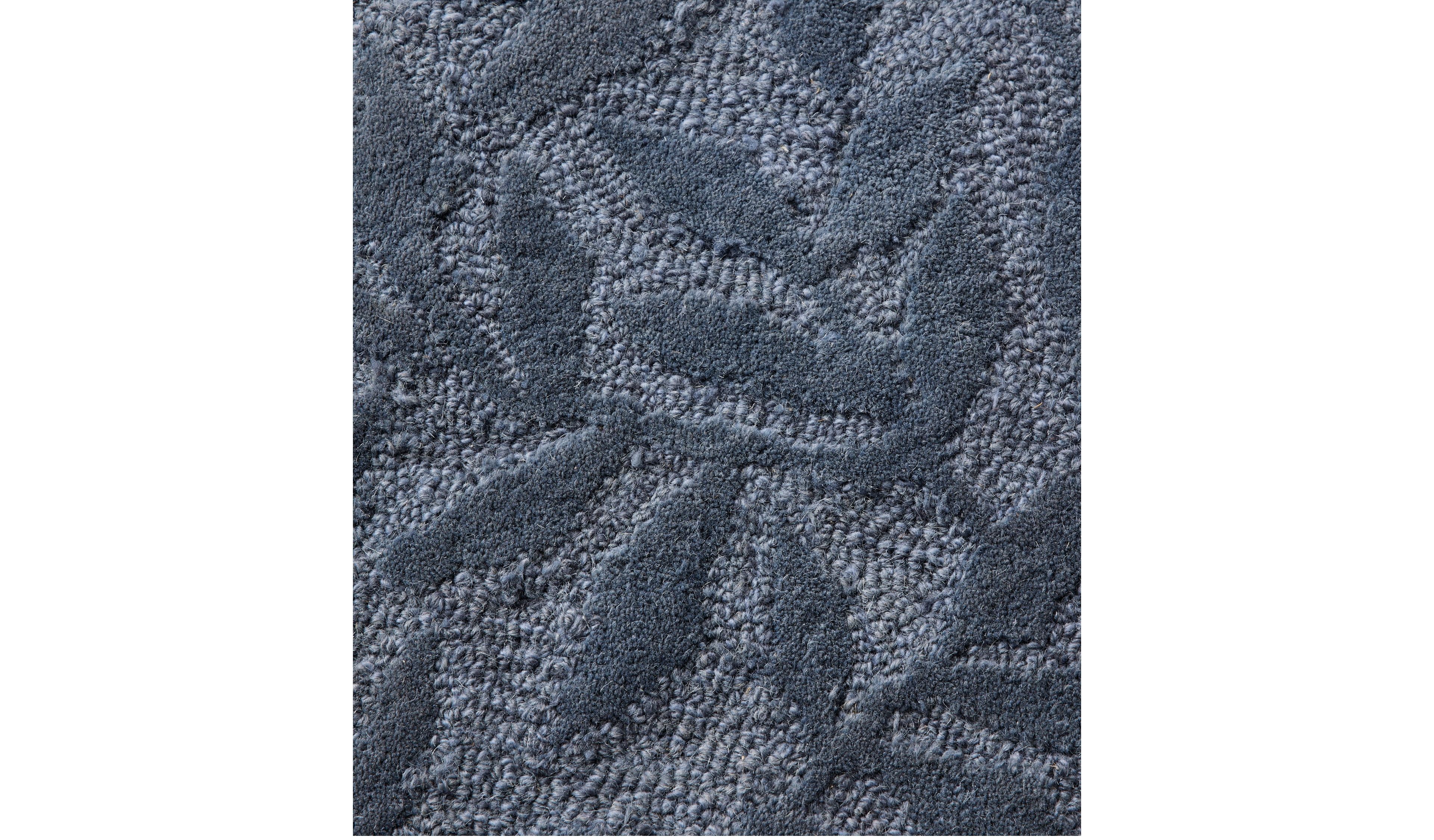 Wool Hearth Rug, Crescent, Leaf