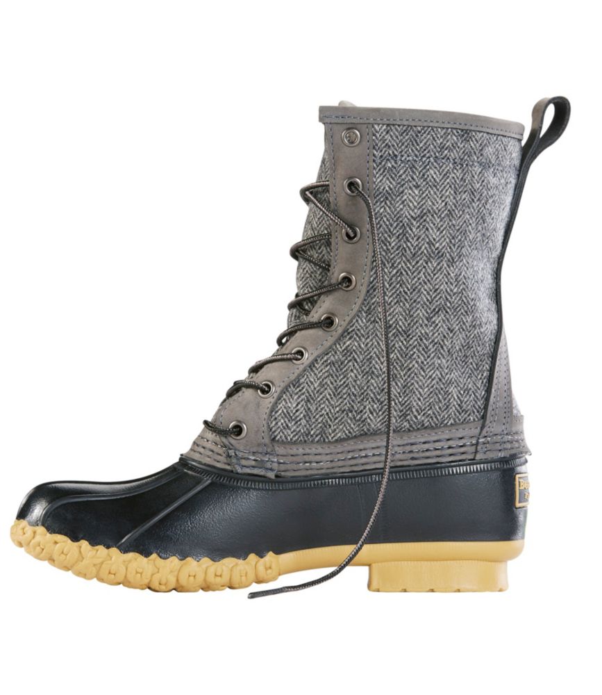 herringbone duck boots