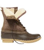 Men's Bean Boot, 10" Shearling-Lined
