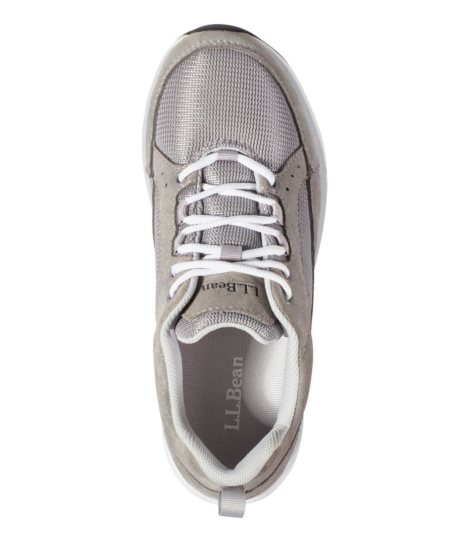 Women S Bean S Comfort Fitness Walking Shoes Suede Mesh