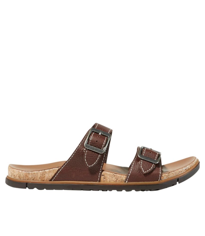 buckle leather sandals