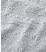 Cable Stitched Matelasse Bedspread