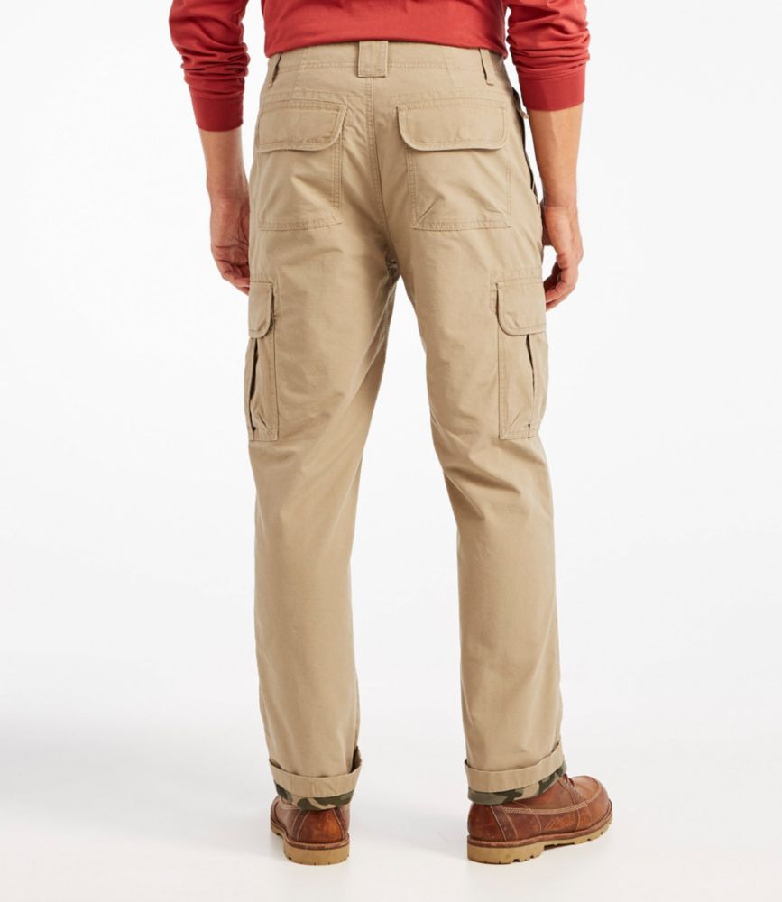 ll bean lined cargo pants