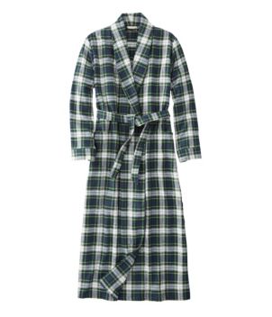 Women's Scotch Plaid Flannel Robe