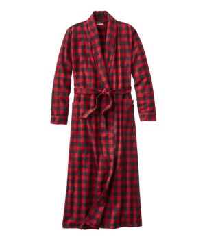 Women's Scotch Plaid Flannel Robe