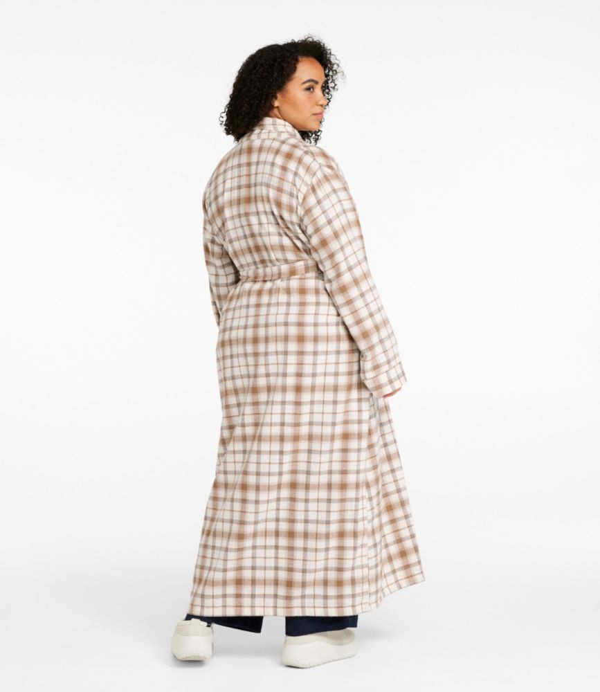 Women's Scotch Plaid Flannel Robe
