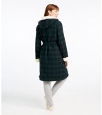 Scotch Plaid Flannel Robe, Sherpa-Lined