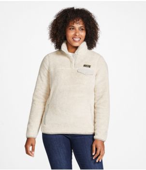 Women's L.L.Bean Hi-Pile Fleece Pullover