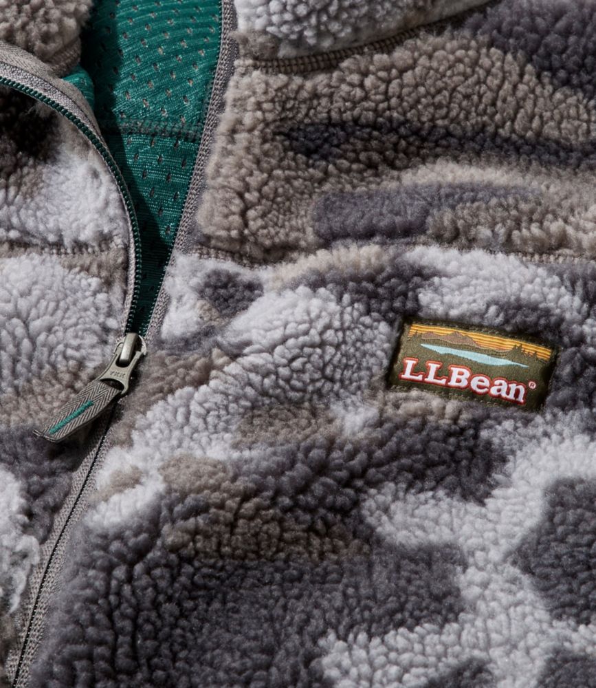 fleece camo vest