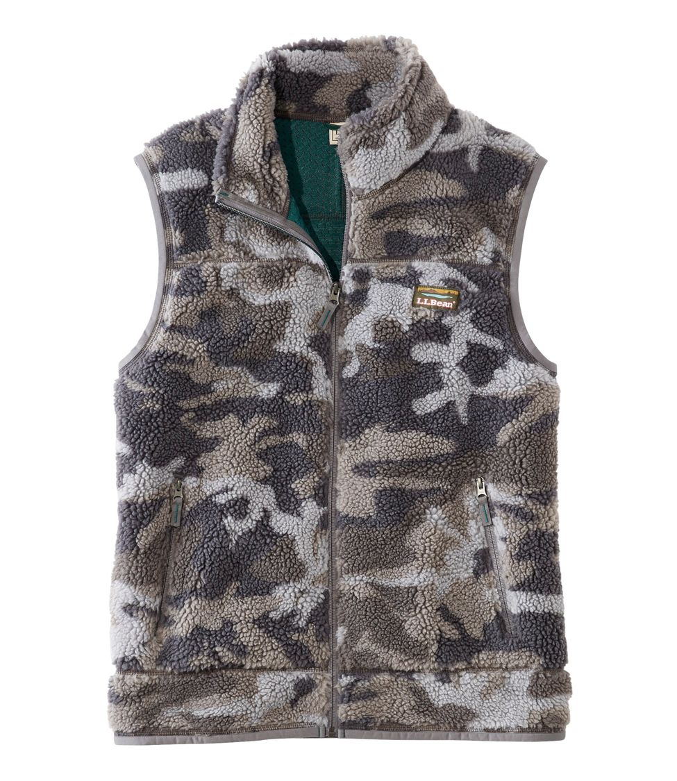 Mens on sale camo fleece