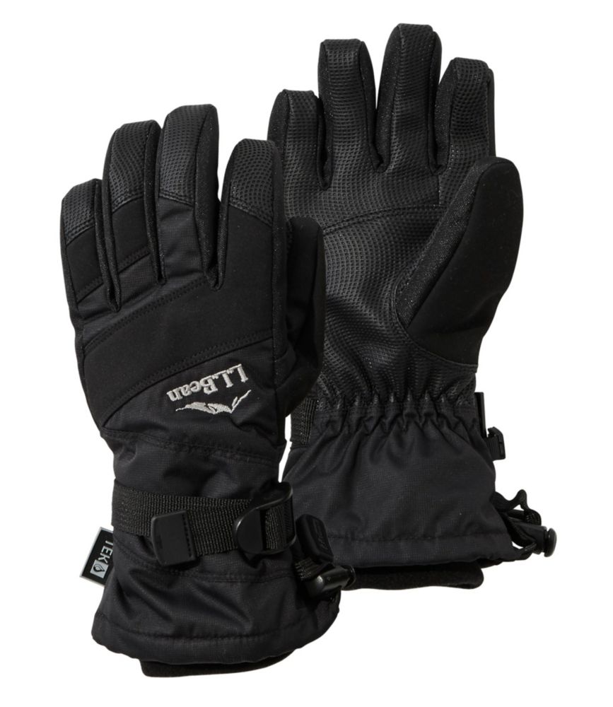 kids waterproof ski gloves