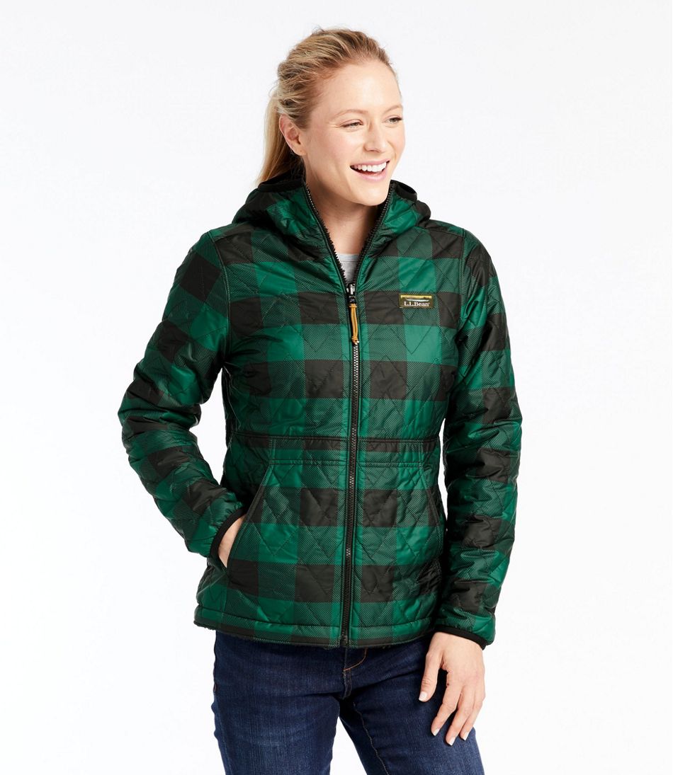 Women's Mountain Bound Reversible Jacket, Print | Insulated at L.L.Bean