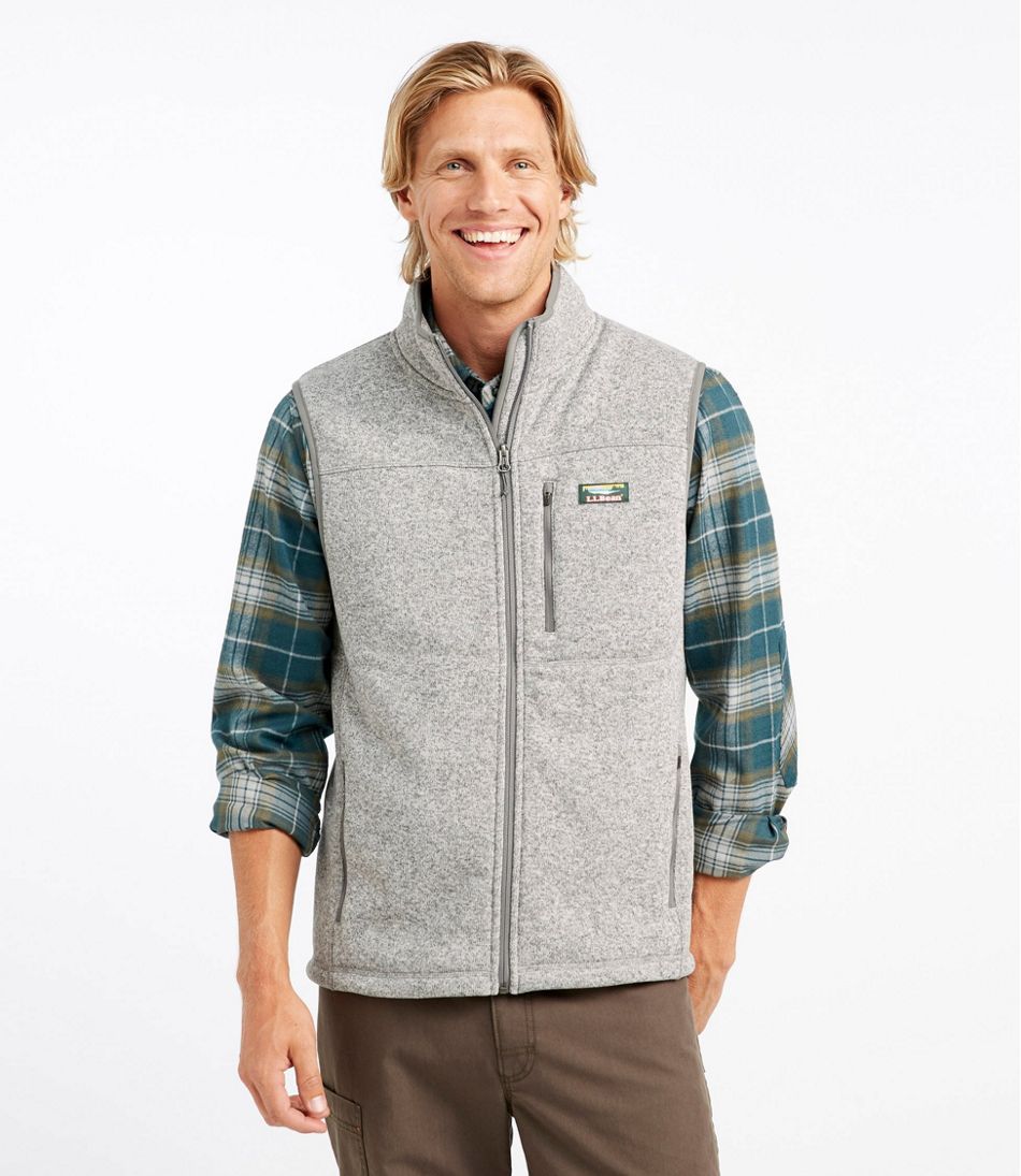 Men's Bean's Sweater Fleece Vest | Vests at L.L.Bean
