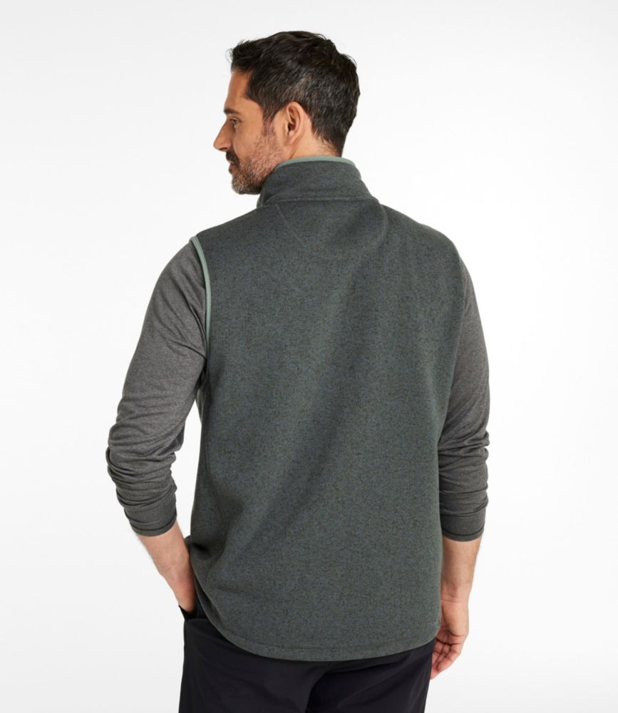 Men's Bean's Sweater Fleece Vest - image 3