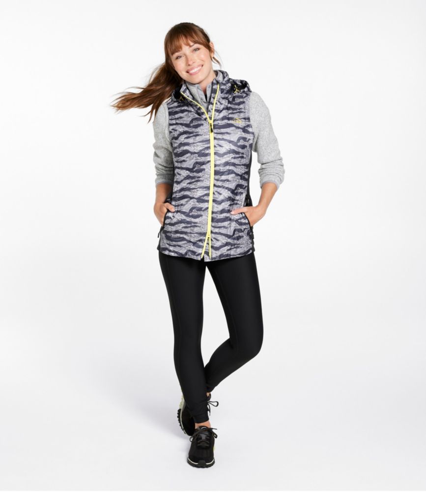 Women's PrimaLoft Packaway Long Vest, Print, , small image number 4