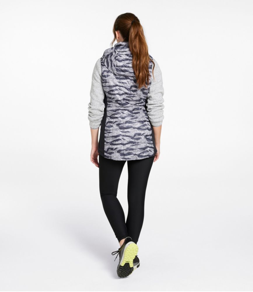 Women's PrimaLoft Packaway Long Vest, Print, , small image number 5