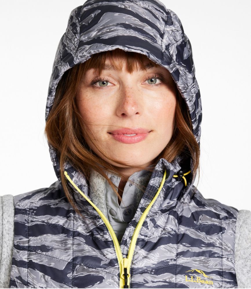 Women's PrimaLoft Packaway Long Vest, Print, , small image number 6