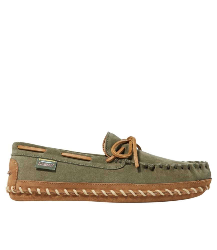 Men's Wicked Good Original Slipper Moc, Deerskin-Lined | Slippers at L ...