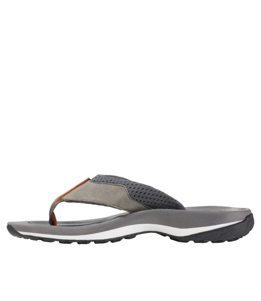 Men's Swift River Sport Flip-Flops, Carbon Navy, small image number 2