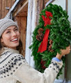 Traditional Balsam Wreath 24", , small image number 3