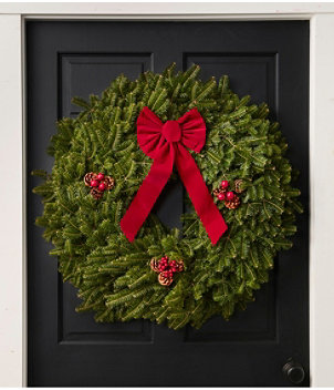 Traditional Christmas Balsam Wreath, 30"