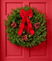 Traditional Balsam Wreath 30", One Color, small image number 1