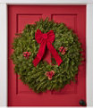 Tradional Balsam Wreath 30" Delay Ship Week of 11/28, One Color, small image number 1