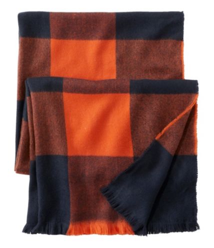 llbean blanket shawl