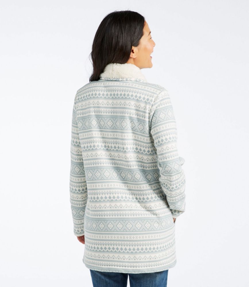 sherpa lined cozy cardigan