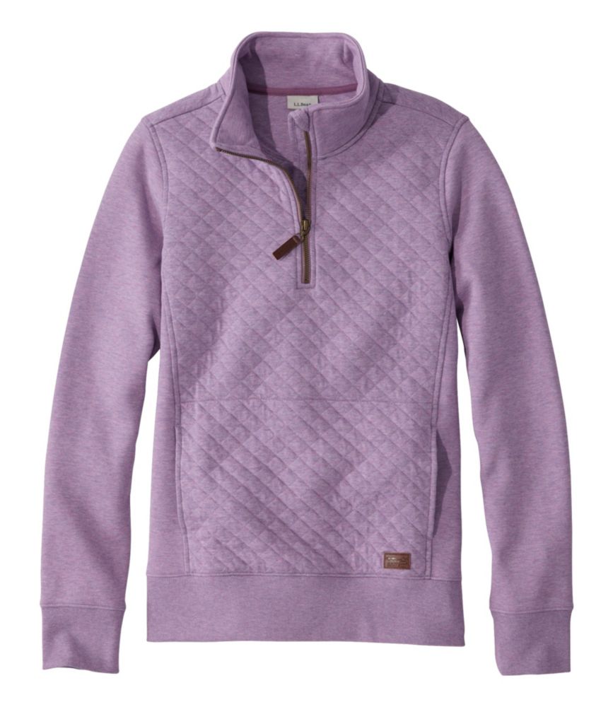 Women's Quilted Quarter-Zip Pullover