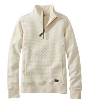 Women's Quilted Quarter-Zip Pullover