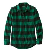 Women's L.L.Bean Organic Flannel Shirt, Plaid