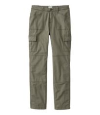 Women's Signature Cotton/TENCEL Utility Pants, Mid-Rise Wide-Leg  Ankle-Length