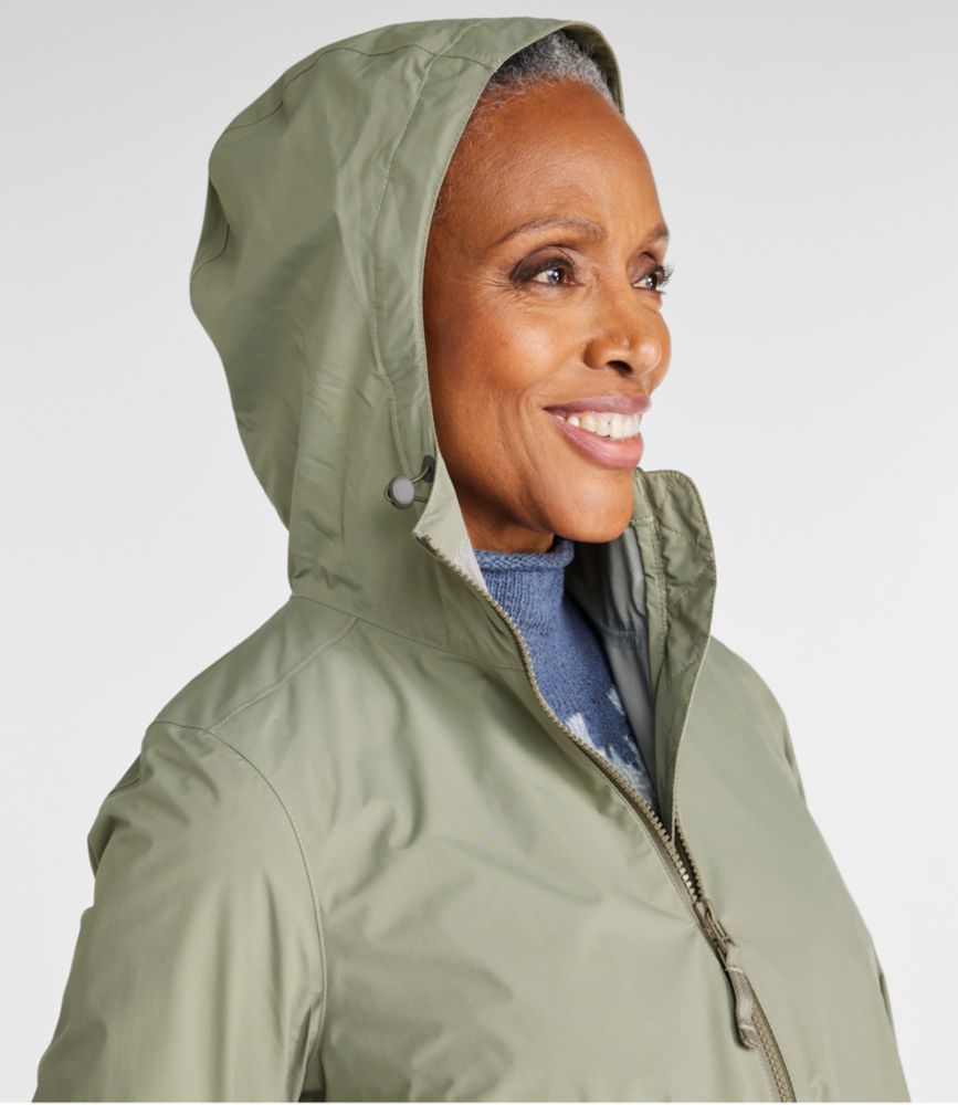 Women's Meridian Rain Coat, Eucalyptus, small image number 4