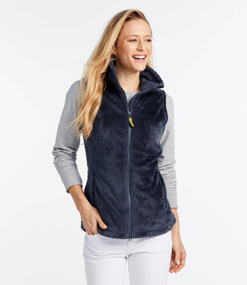 Women's Luxe Fleece Long Vest