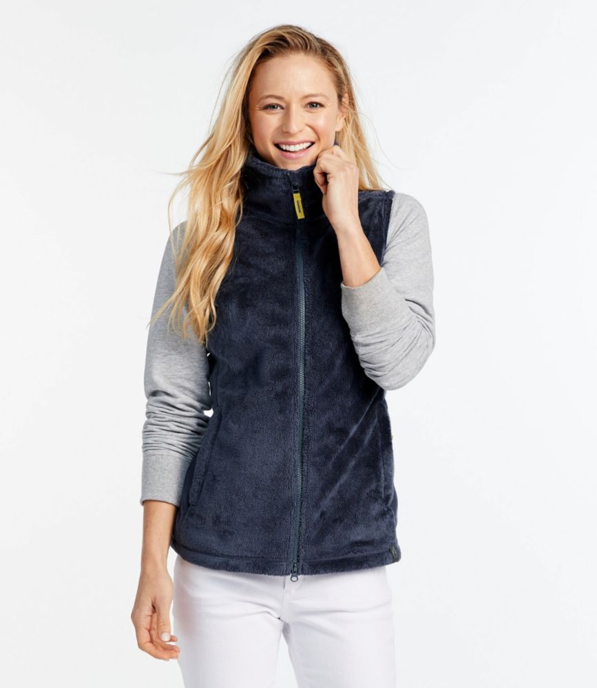 Women's Luxe Fleece Long Vest Women's at L.L.Bean