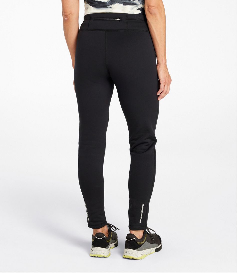 Women's PrimaLoft ThermaStretch Fleece Tights, Mid-Rise Women's PrimaLoft ThermaStretch Fleece Tights, Mid-Rise