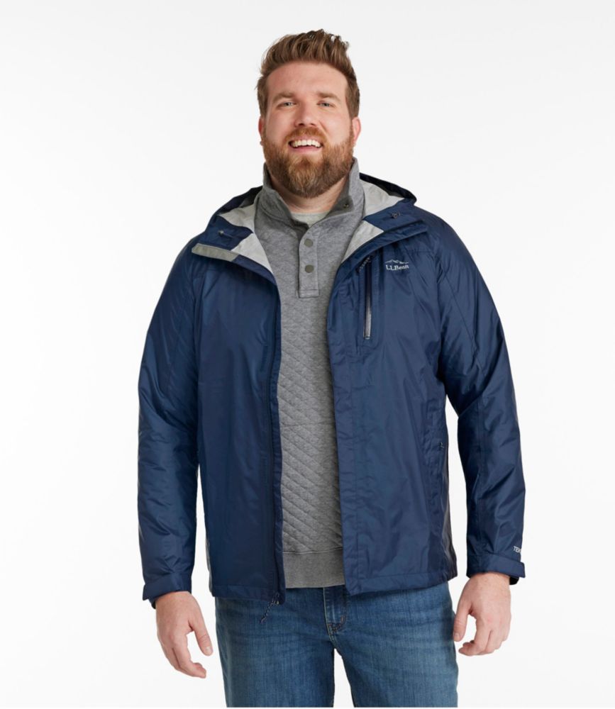 mens long rain jacket with hood