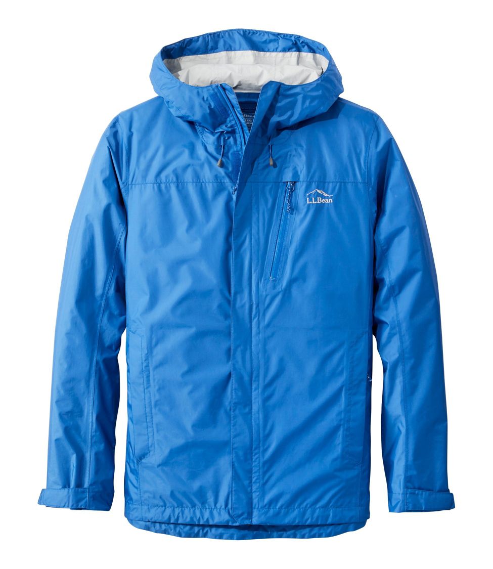 Men's Trail Model Rain Jacket Deep Sapphire Extra Large, Nylon | L.L.Bean, Regular