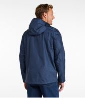 L.L.Bean Trail Model Rain Jacket Men&s Clothing Deep Sapphire : XL