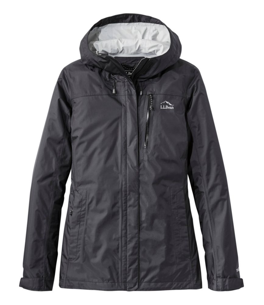 Llbean rain coat womens best sale