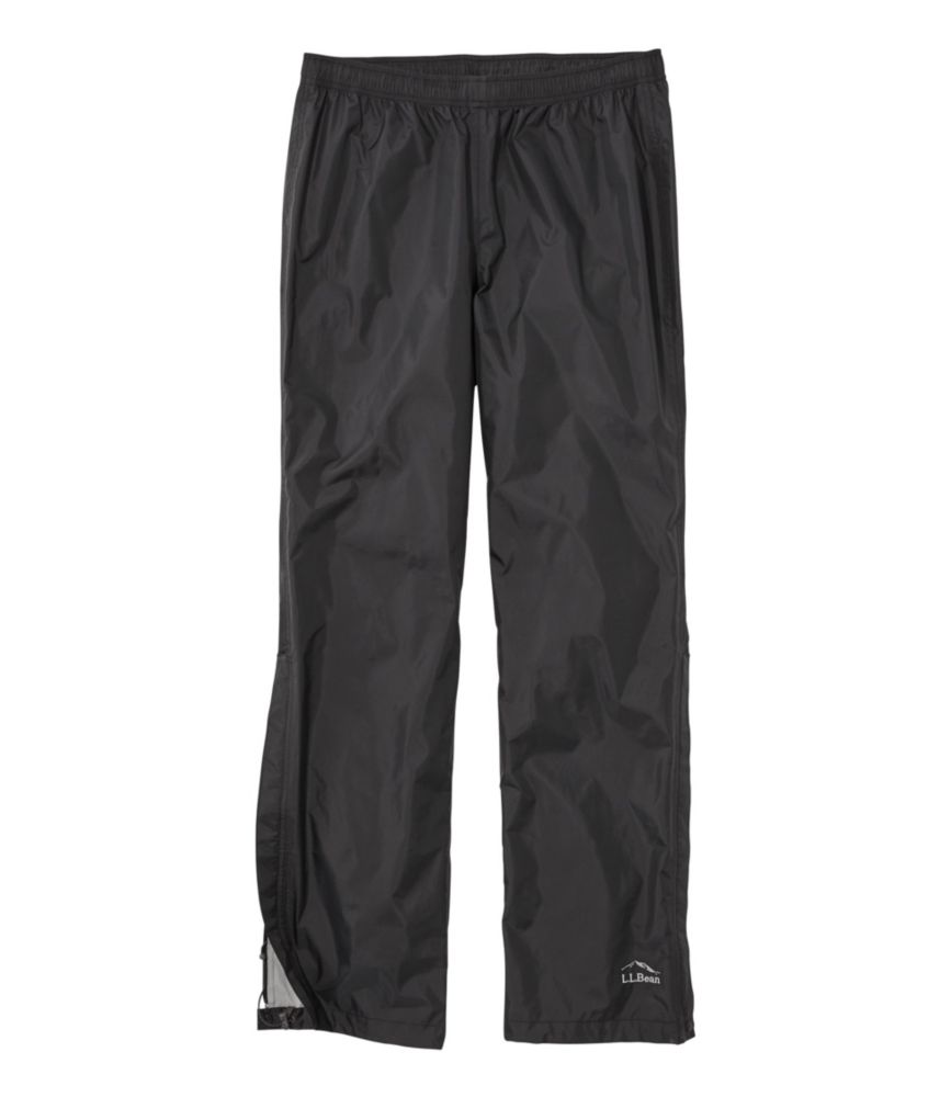 Men's Trail Model Rain Pants, Black, small image number 1