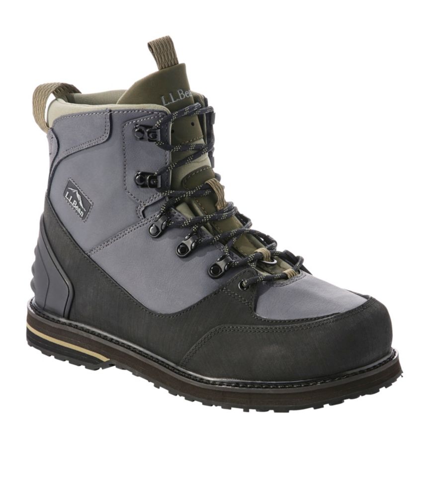 Men's Emerger Wading Boots, Studded, Dark Gray, small image number 5
