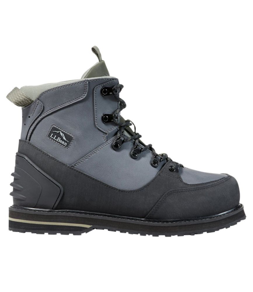 Men's Emerger Wading Boots, Studded, Dark Gray, small image number 1