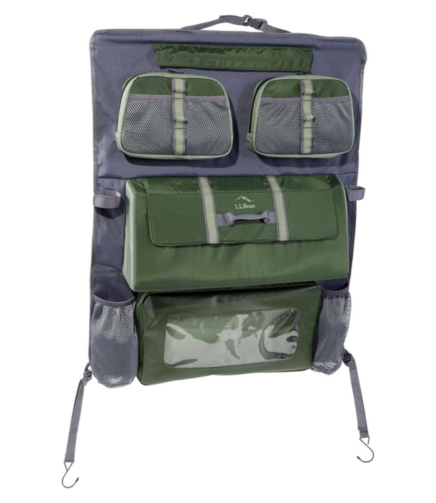 L.L.Bean Truck Seat Gear Organizer, Single, Forest Shade/Bay Leaf, small image number 1