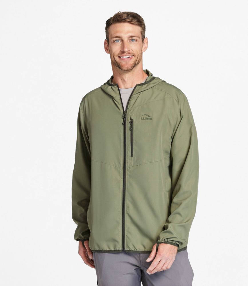 L.L.Bean Men's Waterproof Windbreaker Jacket