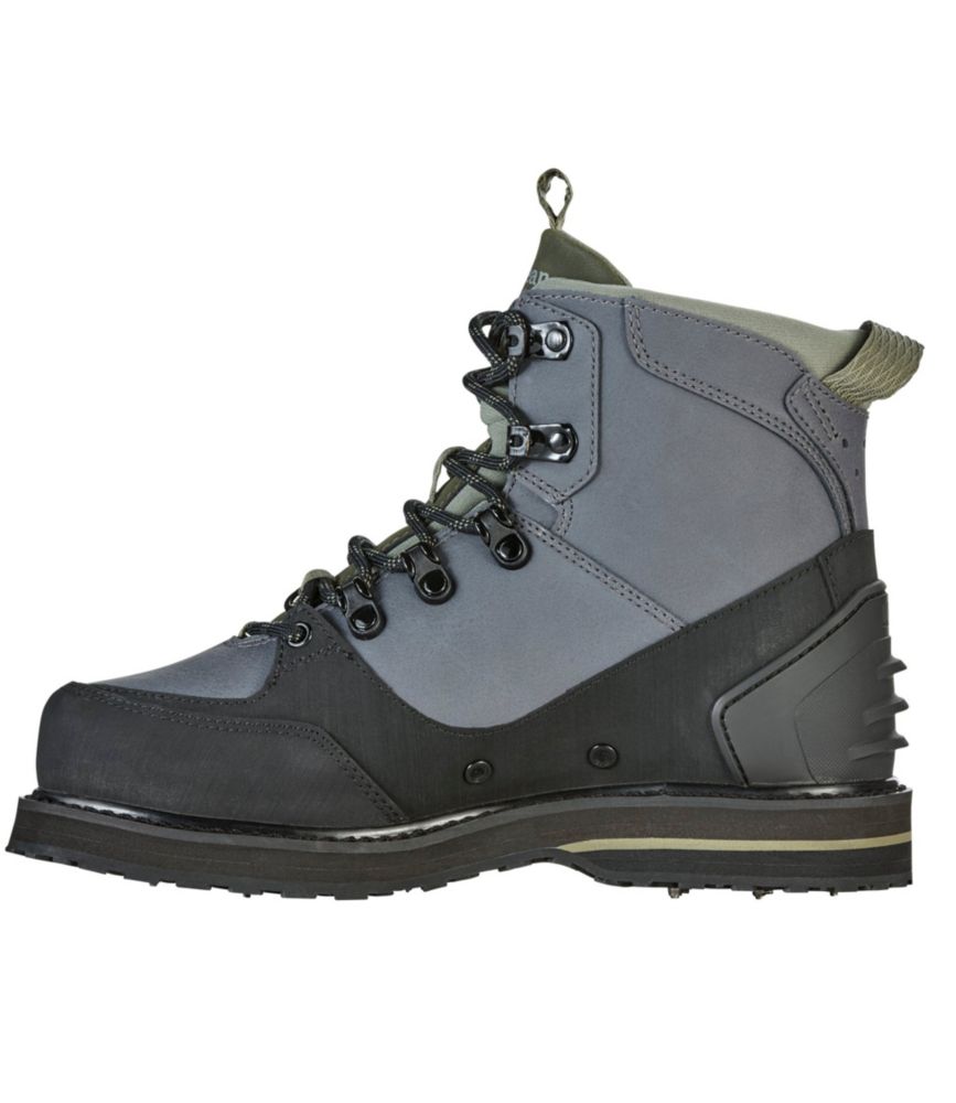 Women's Emerger Wading Boots, Studded, Dark Gray, small image number 2