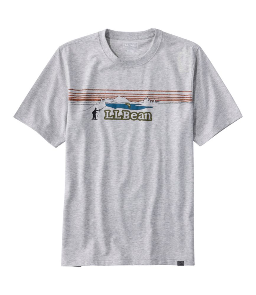 Men's Technical Fishing Graphic Tees, Short-Sleeve